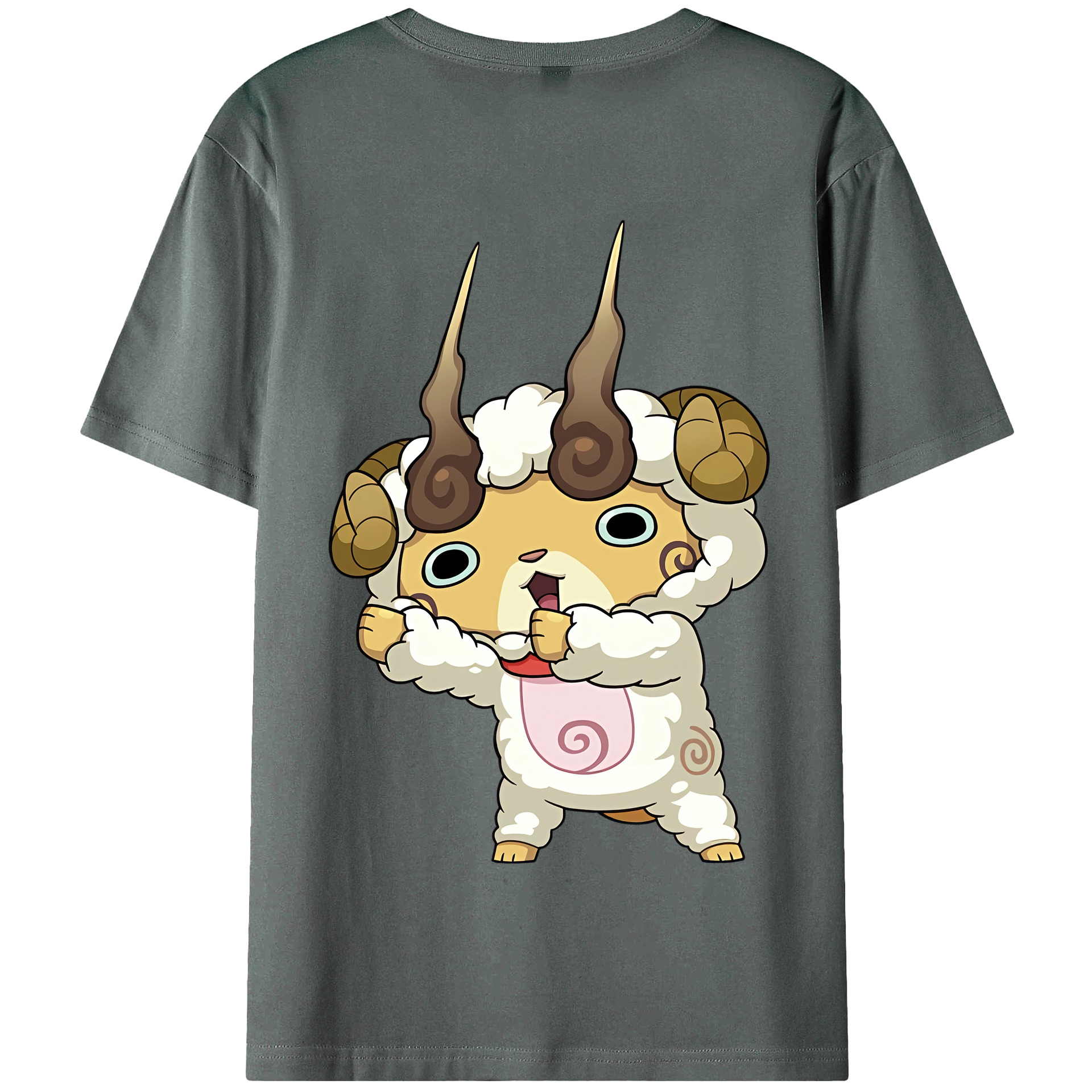 （画像用） 妖怪ウォッチ Yo-kai Watch 綿100％半袖Tシャツ（背面プリント）